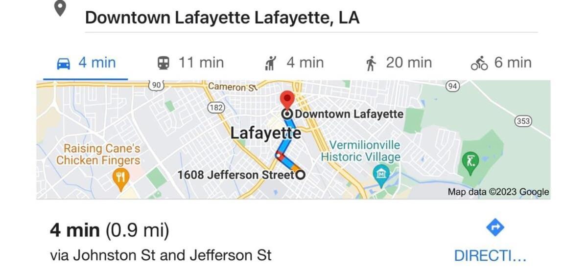 Jefferson Flat - Guest Room Lafayette Eksteriør bilde
